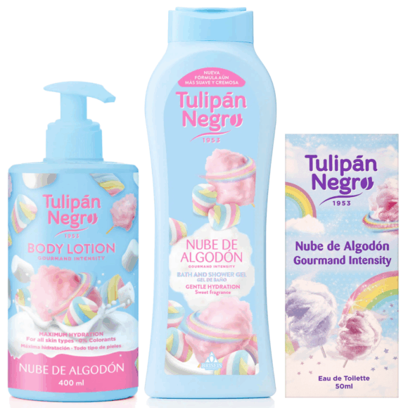 Set 3 Tulipan Nube de Algodon