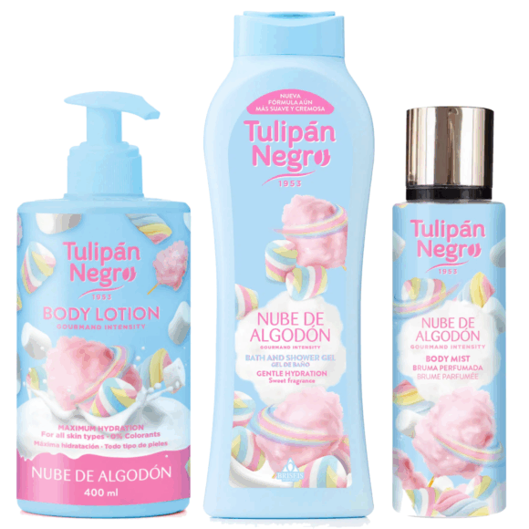 Set 3 Tulipan Nube de Algodon