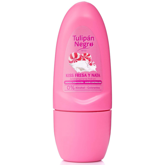 Tulipan Negro Deodorant Roll on Fresa Y Nata 50ml