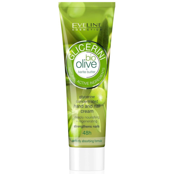 Crema de Maini cu Glicerina si Ulei de Masline EVELINE 100ml