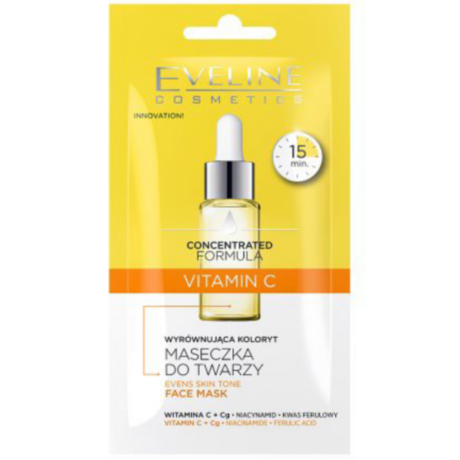 Masca de Fata cu Vitamina C EVELINE 8ml