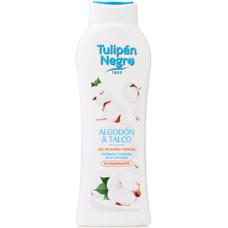 Tulipan Negro Gel Dus Algodon Y Talco 650ml