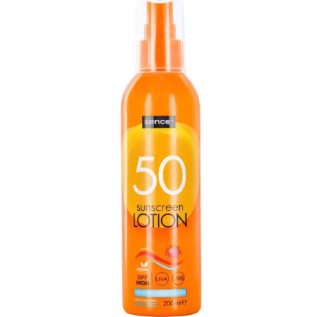 Lotiune Protectie Solara SPF 50, SENCE 200ml