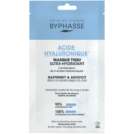 Mască Ultra-Hidratantă cu Acid Hialuronic BYPHASSE 18ml