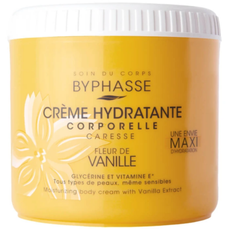 Crema de Corp Hidratanta Vanilie BYPHASSE 500ml