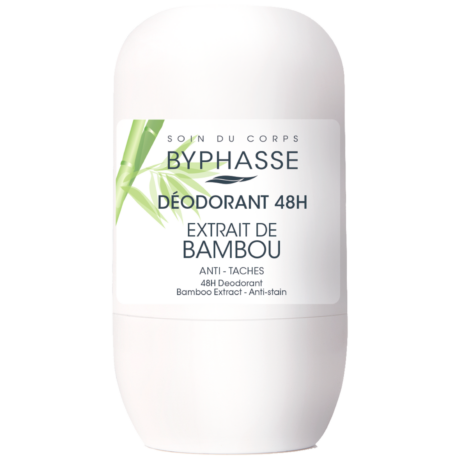 Deodorant Roll-On 48h Extract de Bambus BYPHASSE 50ml