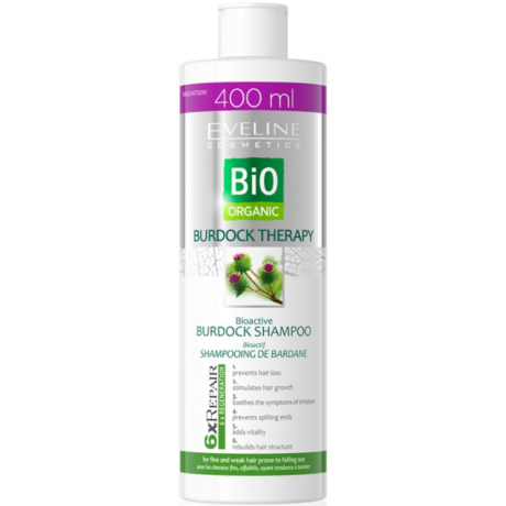 Sampon Anti-Matreata, Anti-Cadere Burdok EVELINE 400ml